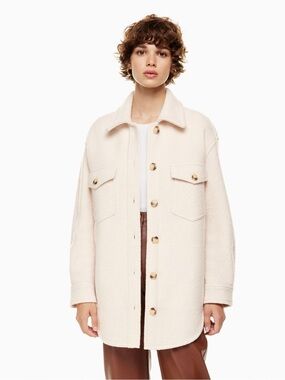 Wilfred Ganna Button-Up Shacket oversized